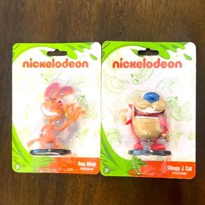 Ren Höek and Stimpy J. Cat Mini Figures